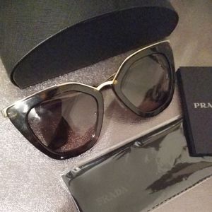 Prada Women's Cat Eye Sunglasses